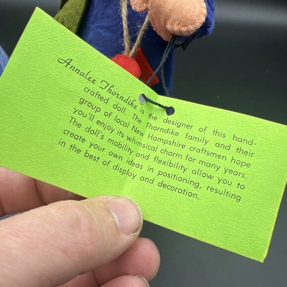 VTG Annalee Little Drummer Boy 12" Doll Christmas Whimsical Holiday Festive - Picture 9 of 11